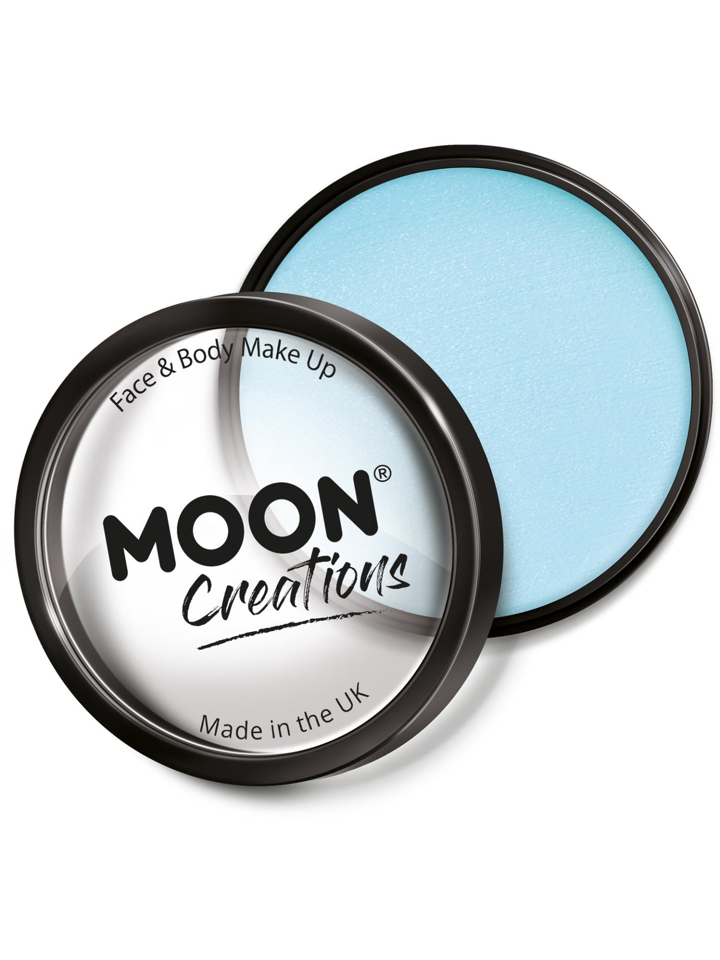 Smiffys Moon Creations Pro Face Paint Cake Pot Gesichtsfarbe Light Blue 36 g