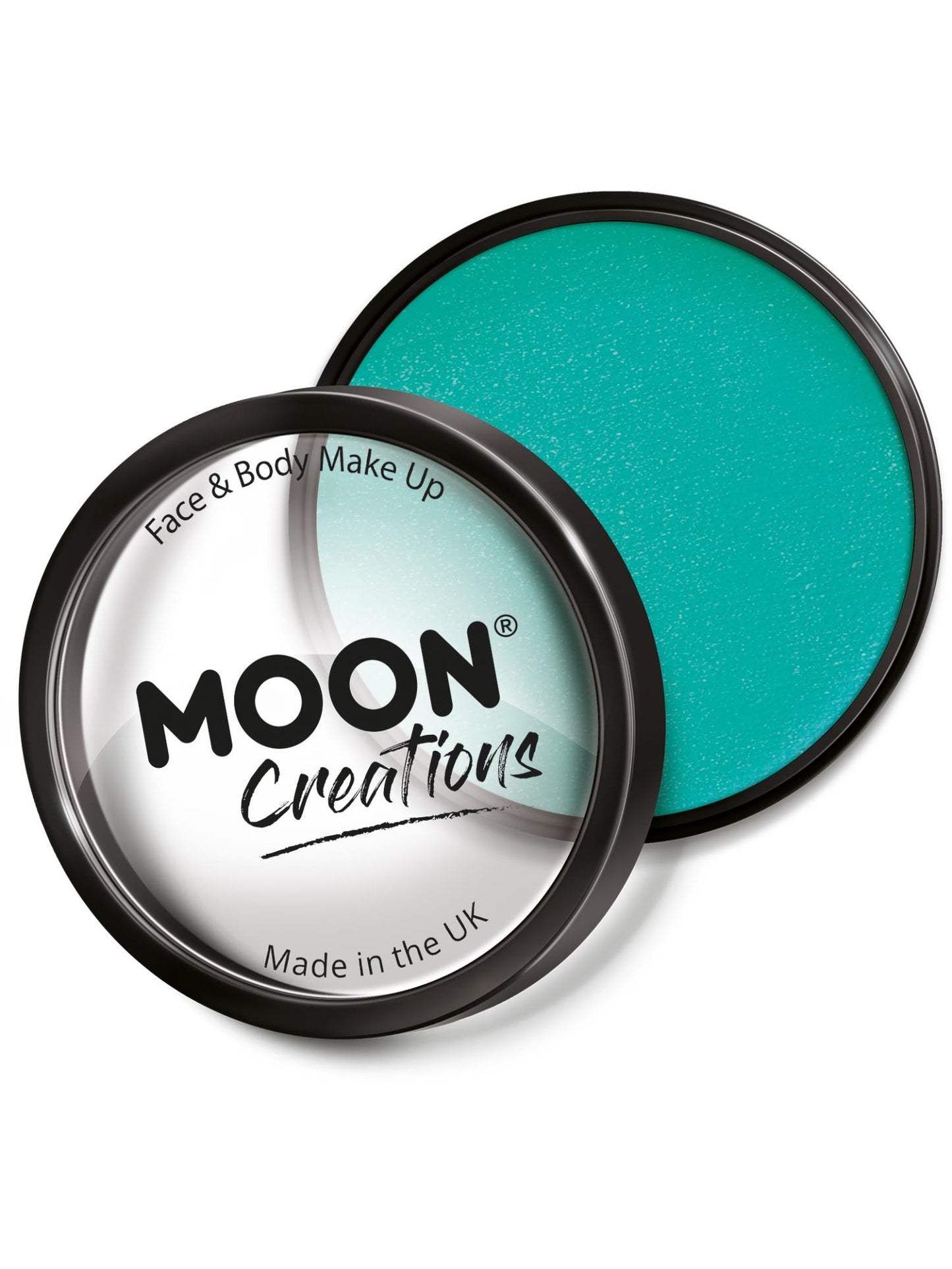 Smiffys Moon Creations Pro Face Paint Cake Pot, Turquoise CD für Unisex