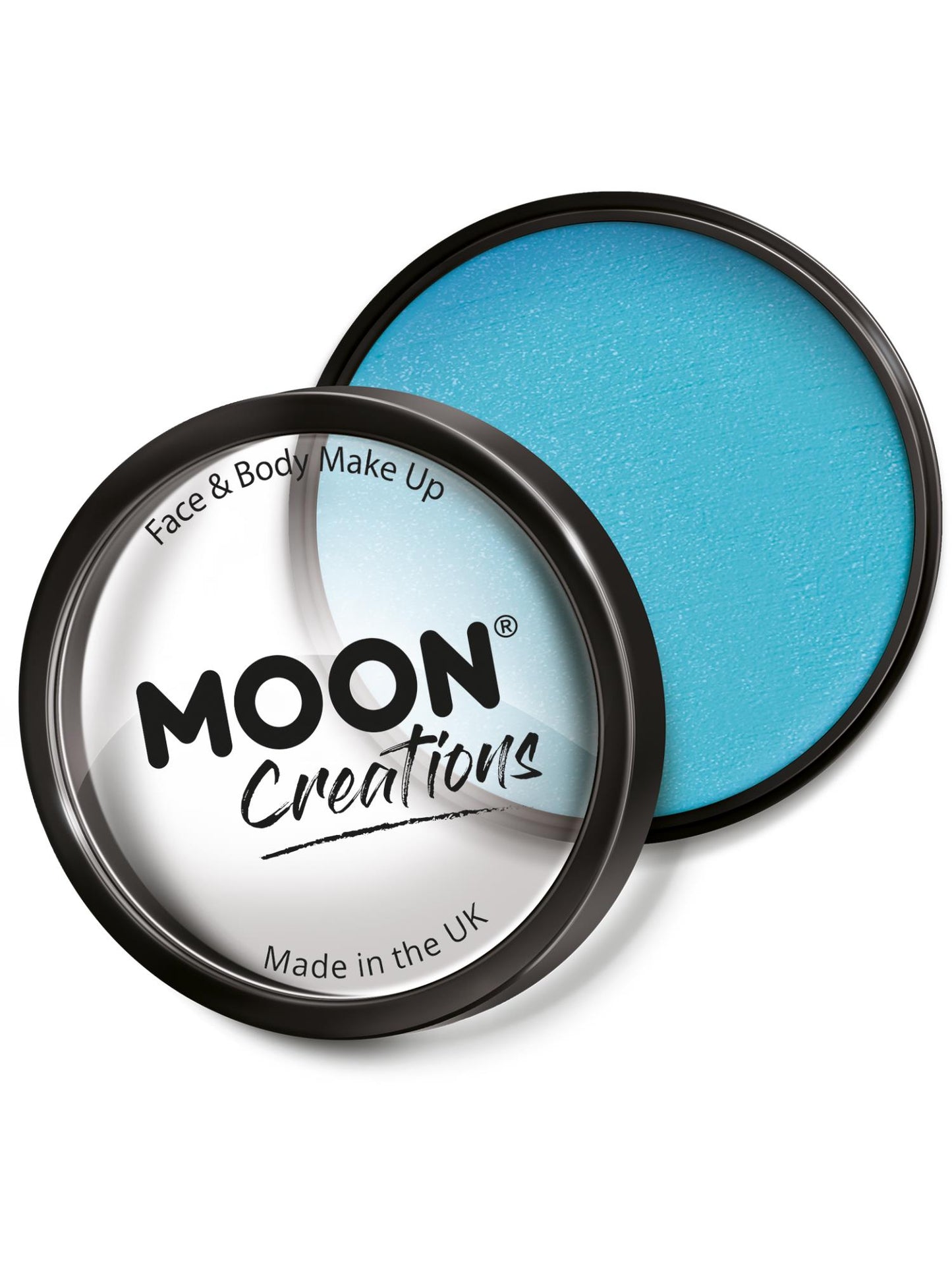 Smiffys Moon Creations Pro Face Paint Cake Pot, Aqua CD für Unisex
