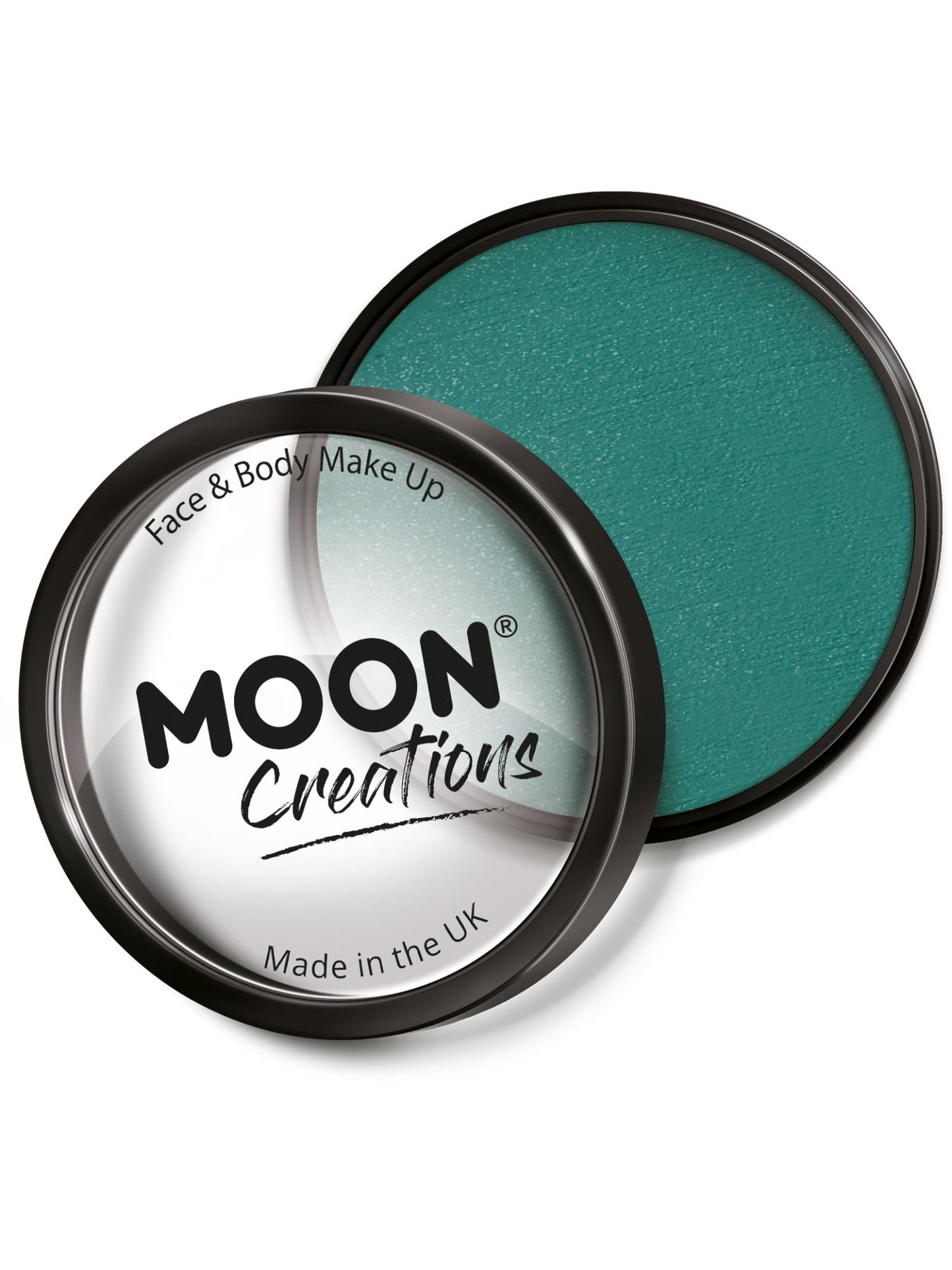 Smiffys Moon Creations Pro Face Paint Cake Pot, Teal CD für Unisex