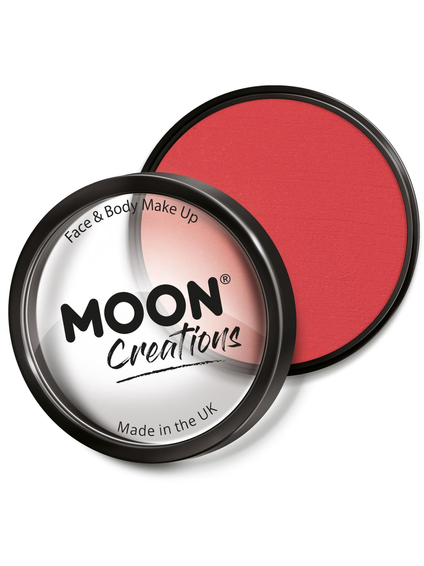 Smiffys Moon Creations Pro Face Paint Cake Pot Bright Red 36 g