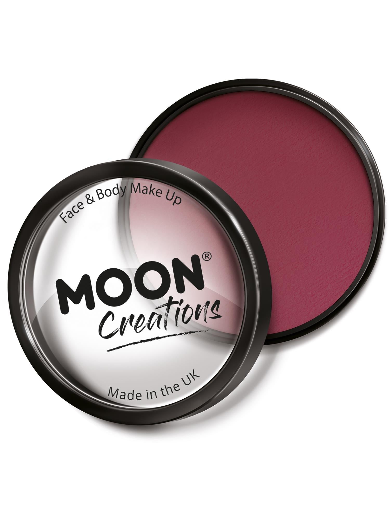 Smiffys Moon Creations Face Paint Cake Pot Dark Pink 36 g
