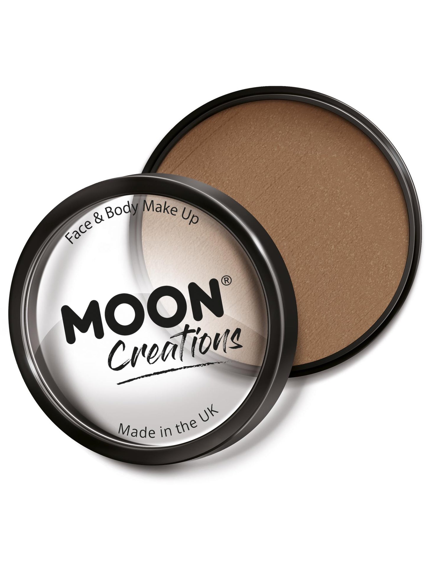 Smiffys Moon Creations Pro Face Paint Cake Pot,Light Brown CD für Unisex