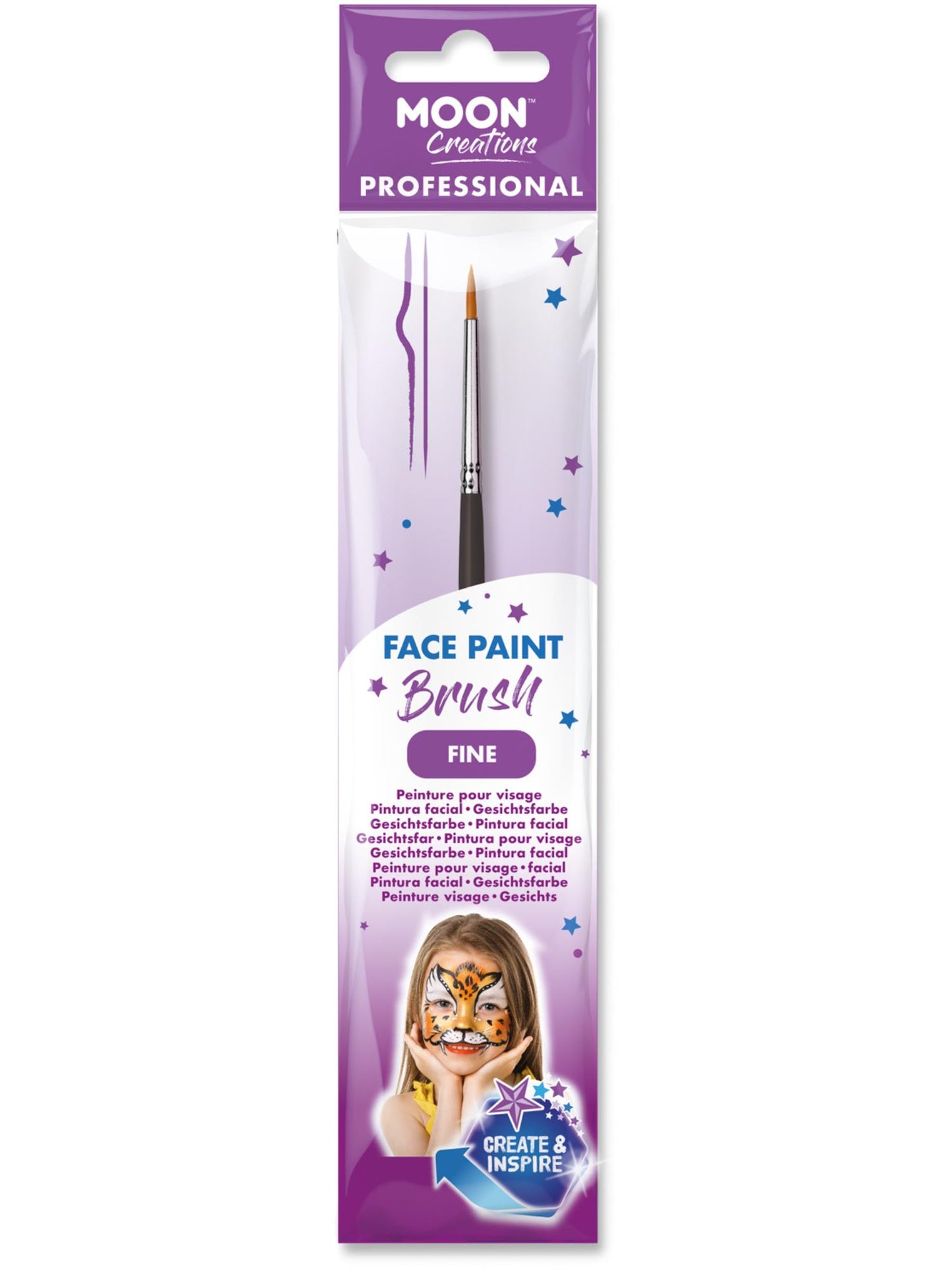 Smiffys Moon Creations Professional Brush CD Fine Make-up-Pinsel