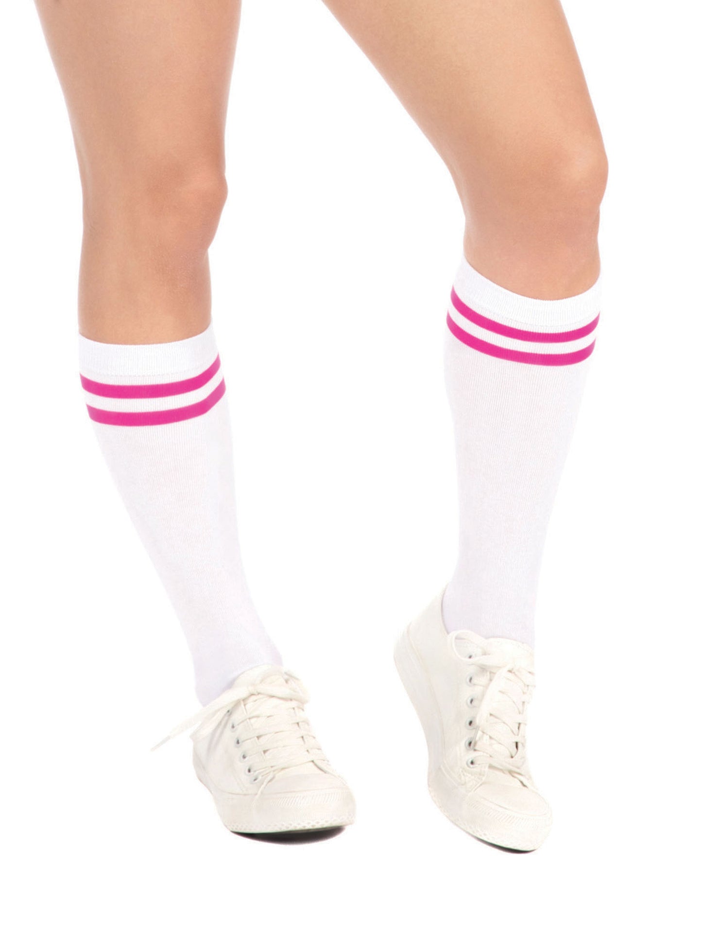 Rubies Neon Tube Socks Pink – pinke Neon-Struempfe als Kostuemzubehoer