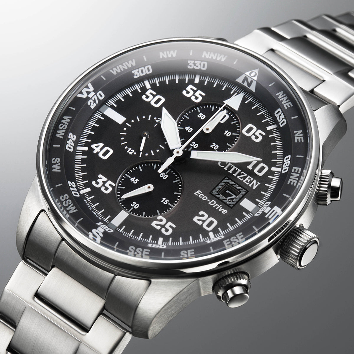 Citizen CA0690-88E Armbanduhr – Detailansicht