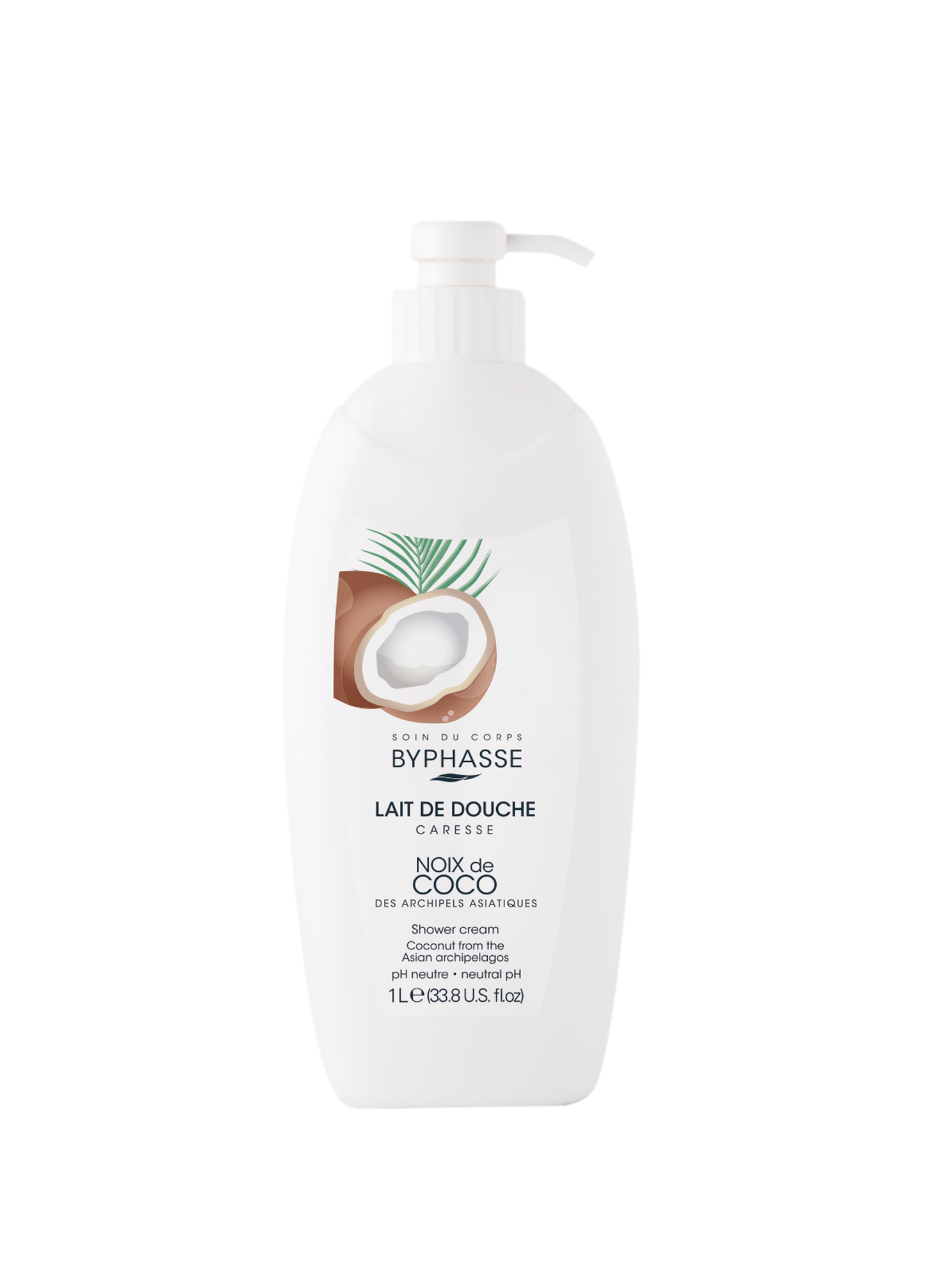 BYPHASSE BYPHASSE Caresse Crema De Ducha Kokos Duschcreme 1000 ml Kosmetik