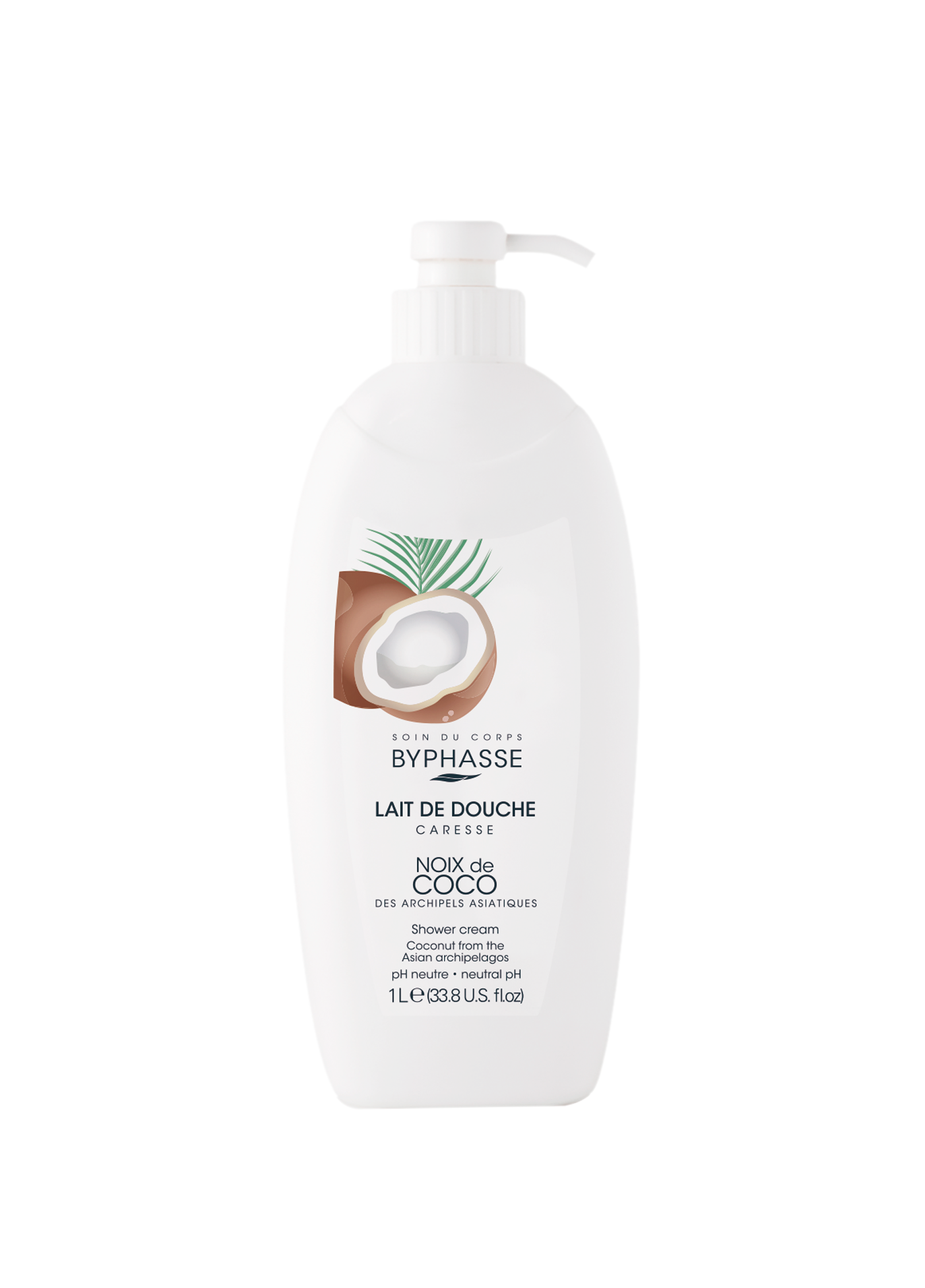 BYPHASSE BYPHASSE Caresse Crema De Ducha Kokos Duschcreme 1000 ml Kosmetik