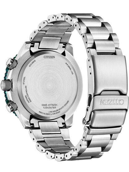 CITIZEN CB5004-59W Funkuhr – Seitenansicht