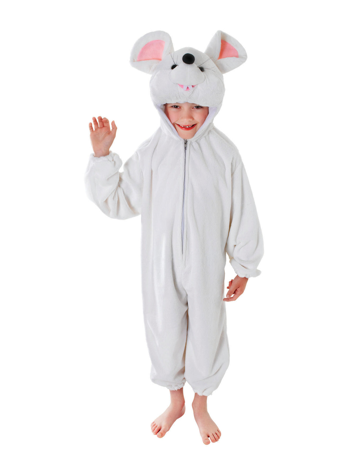 Rubies Mouse Plush White Kinderkostüm für Unisex