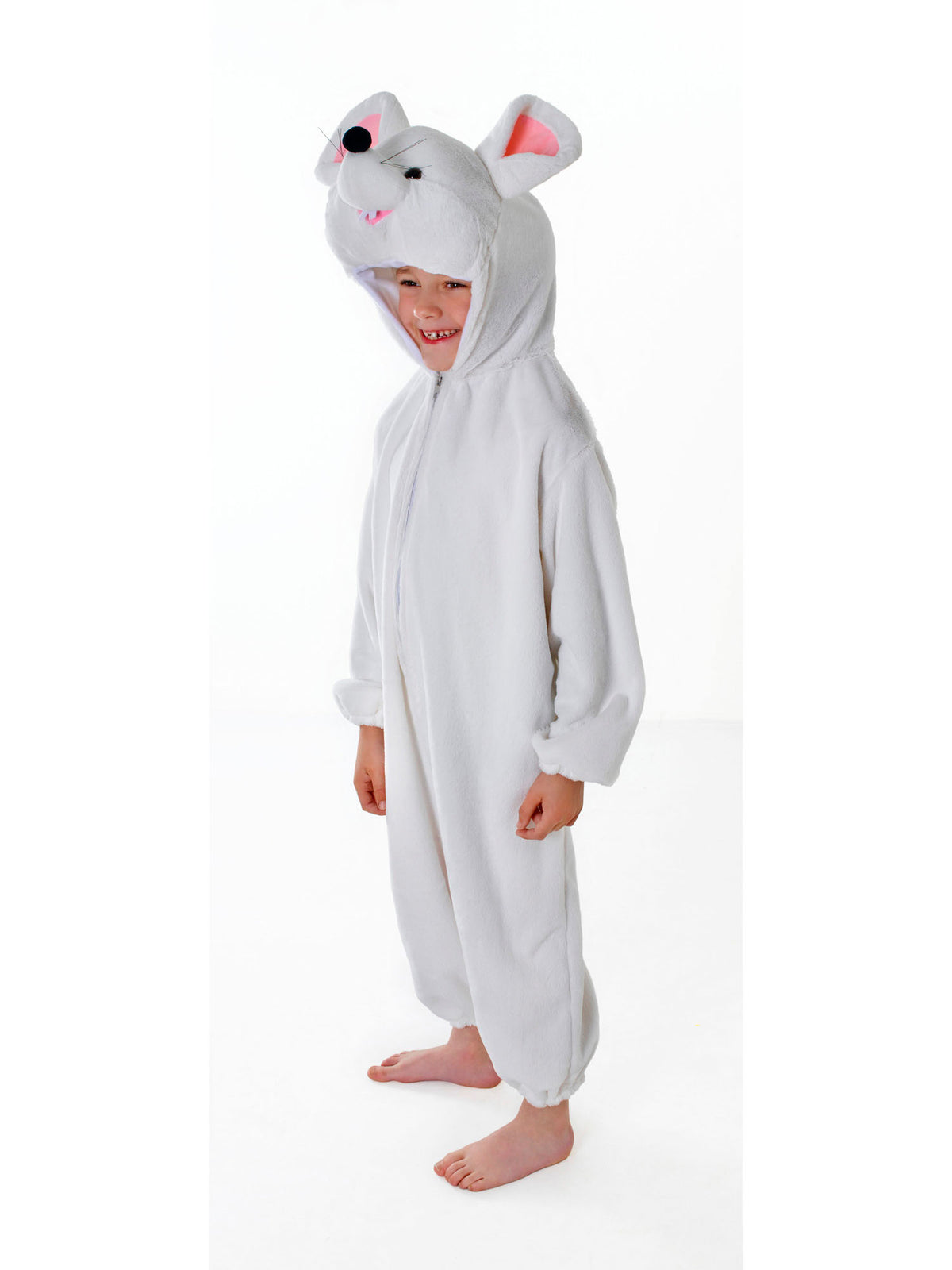 Rubies Mouse Plush White Kinderkostüm für Unisex