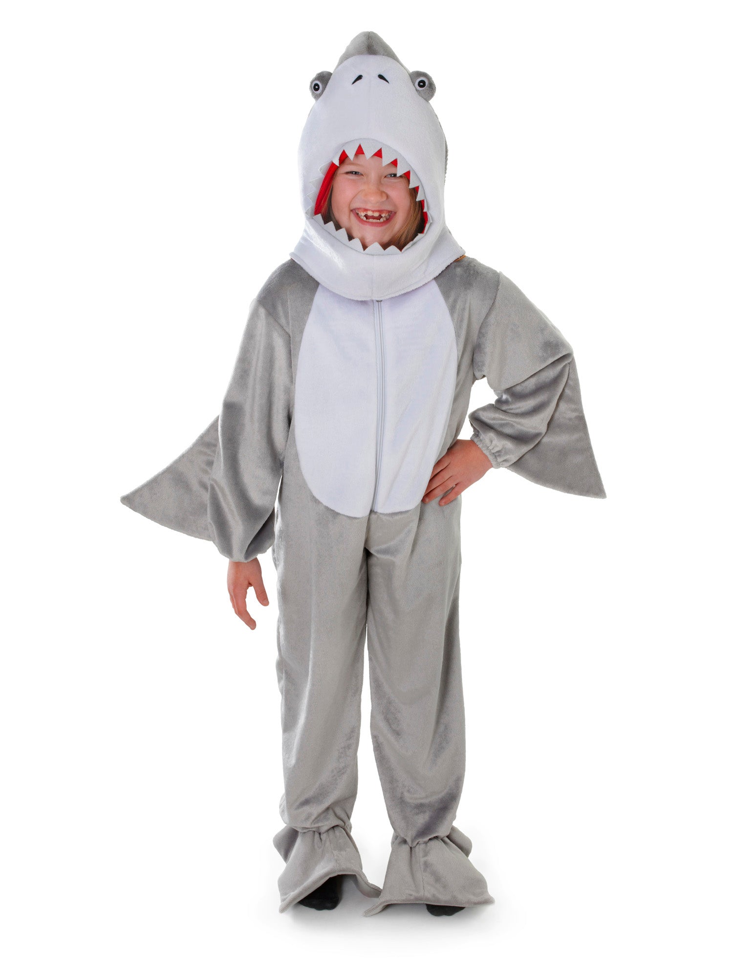 Rubies Hai-Plueschkostuem fuer Kinder, Unisex, Artikel CC052L – Detailansicht