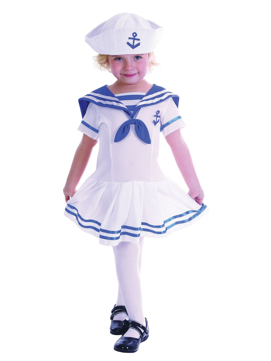 Rubies Sailor Girl Toddler Costume Kinderkostüm für Mädchen