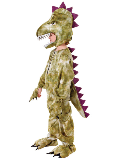 Rubies Dinosaurier-Kinderkostüm für Jungen mit Overall und Kopfbedeckung – Produktansicht