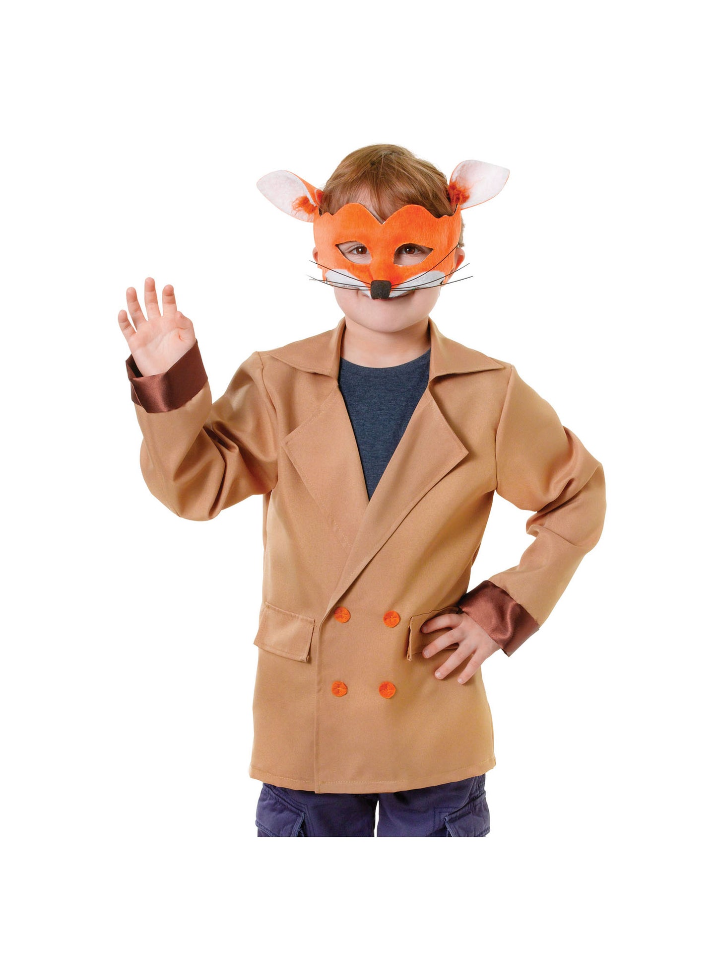 Rubies Fuchs-Jacke Kinderkostüm für Jungen
