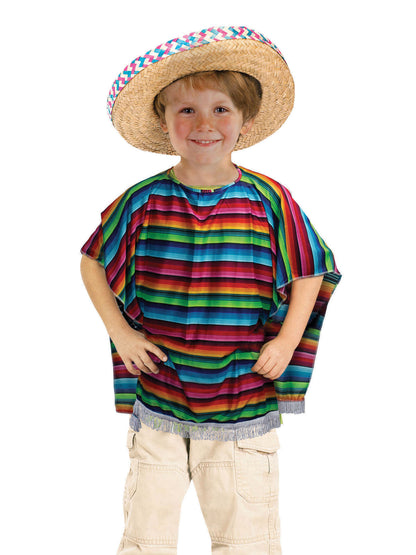 Rubies Rubies Mexican Poncho Kinderkostüm für Jungen