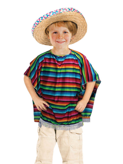 Rubies Rubies Mexican Poncho Kinderkostüm für Jungen