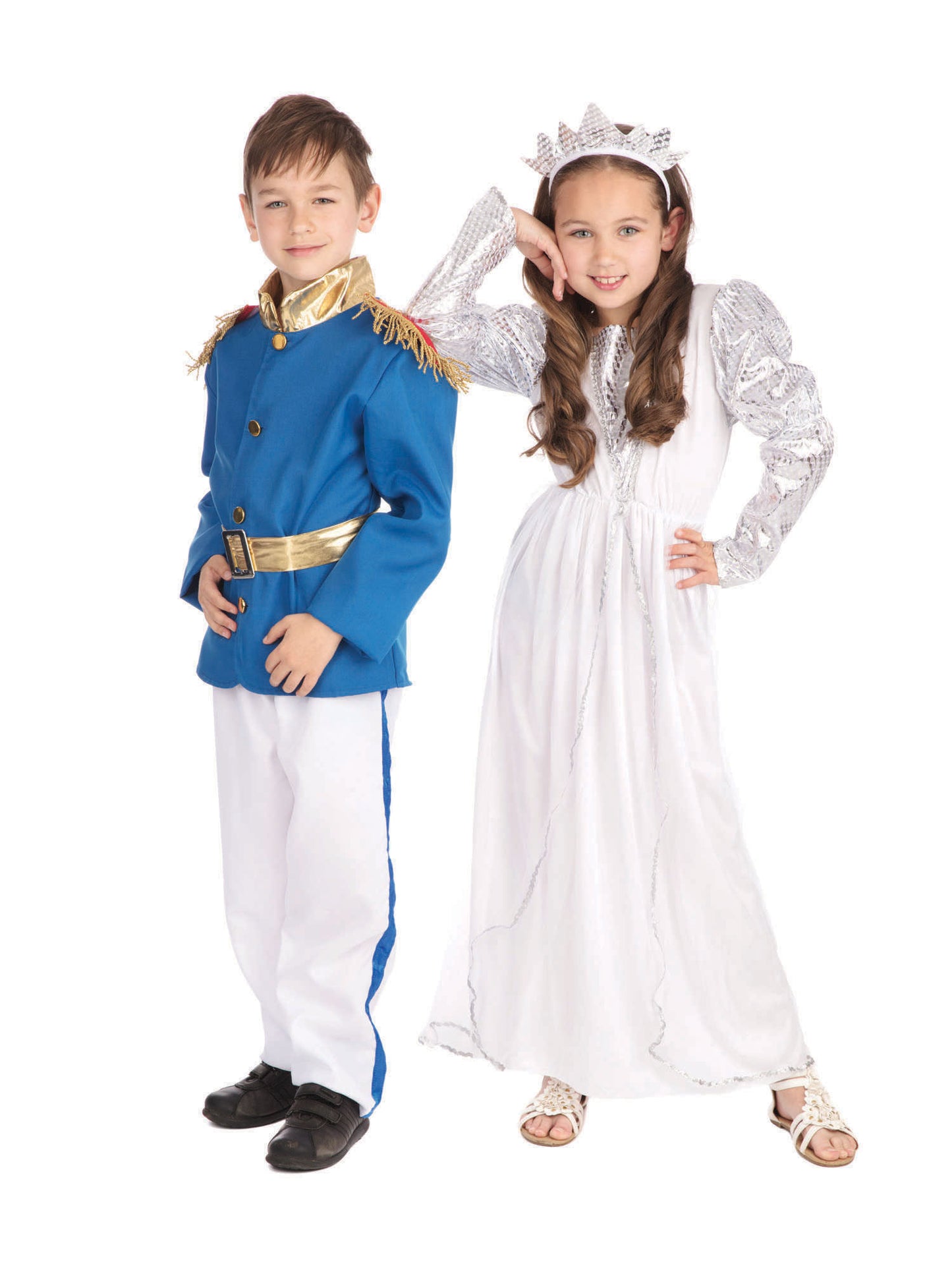 Rubies Princess Kinderkostüm für Mädchen mit Kleid und Headpiece – Produktansicht