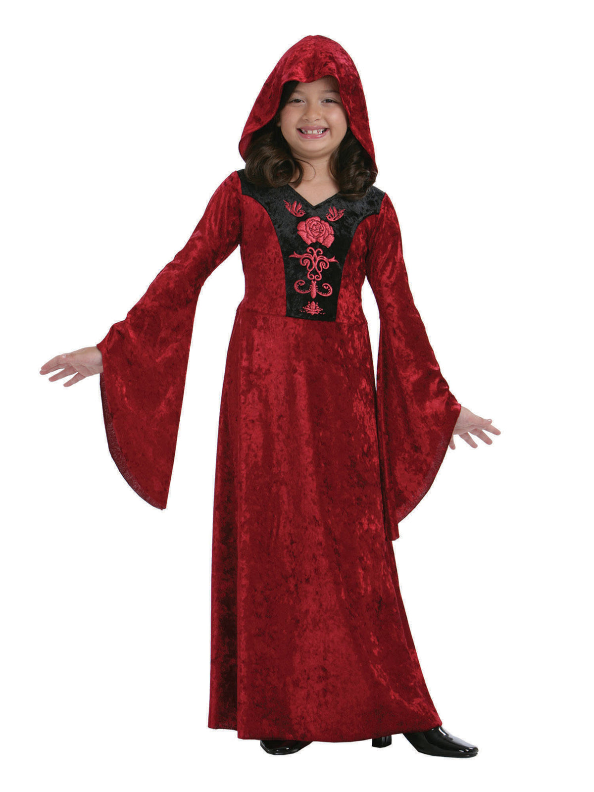 Gothic-Vampirin-Kinderkostüm für Mädchen von Rubies