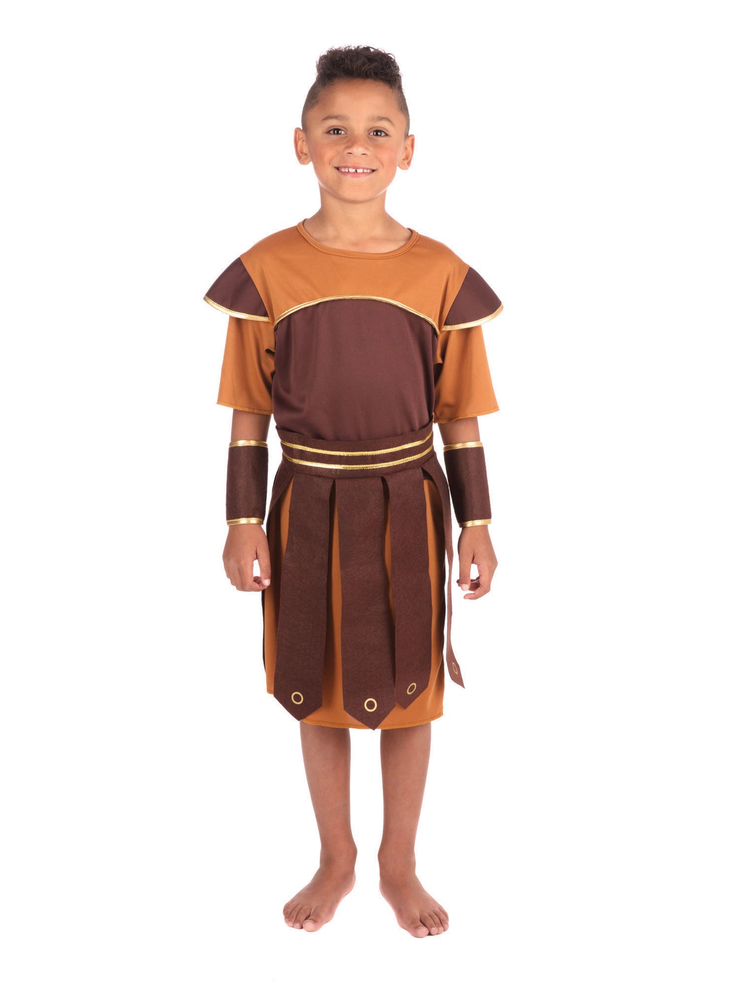 Rubies Roman Soldier Kinderkostüm für Jungen mit Tunika und Zubehör – Produktansicht
