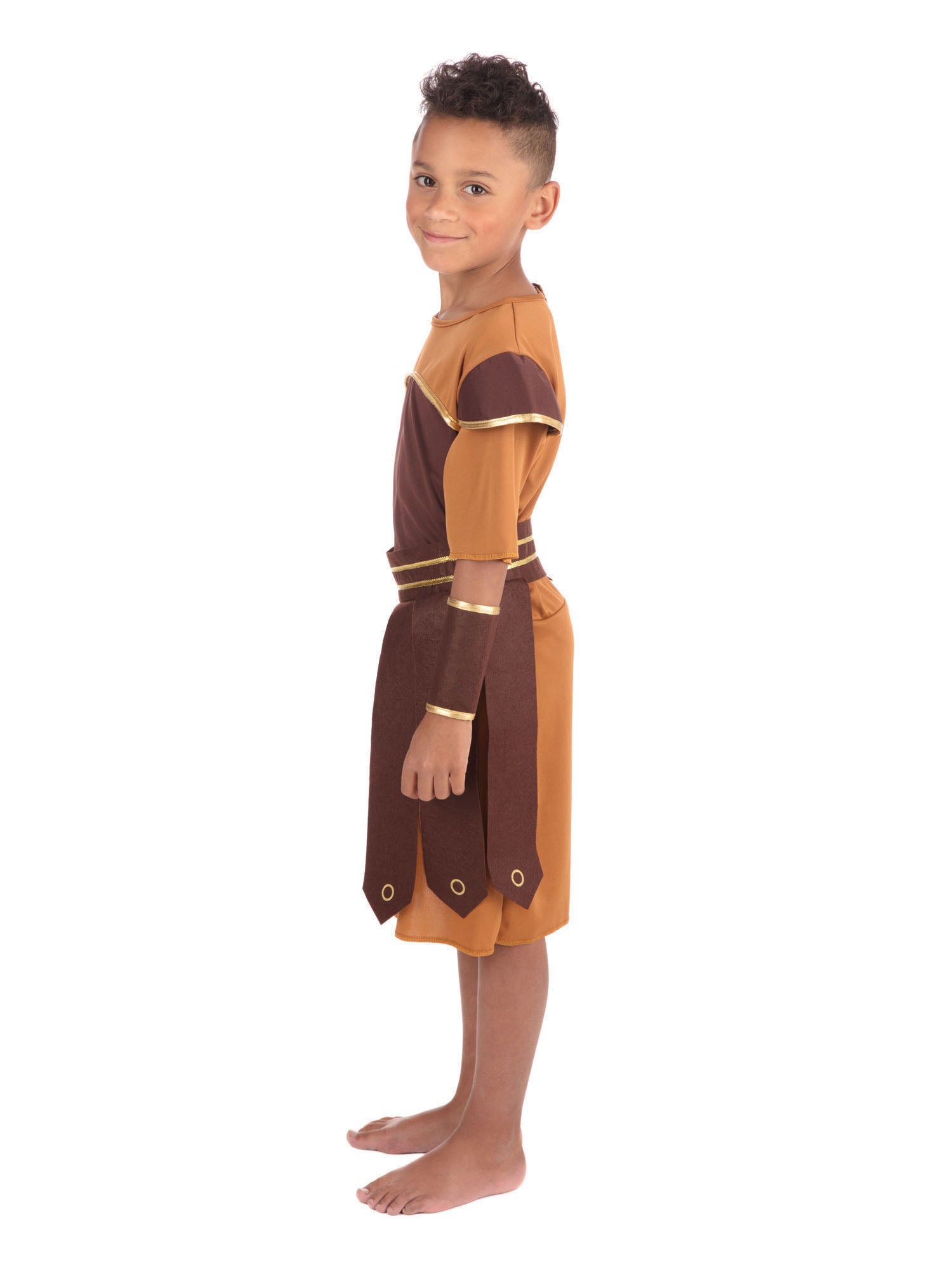 Rubies Roman Soldier Kinderkostüm für Jungen mit Tunika und Zubehör – Detailansicht