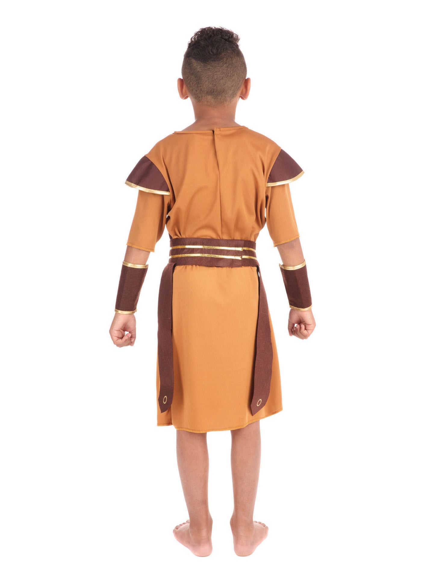 Rubies Roman Soldier Kinderkostüm für Jungen mit Tunika und Zubehör – Seitenansicht