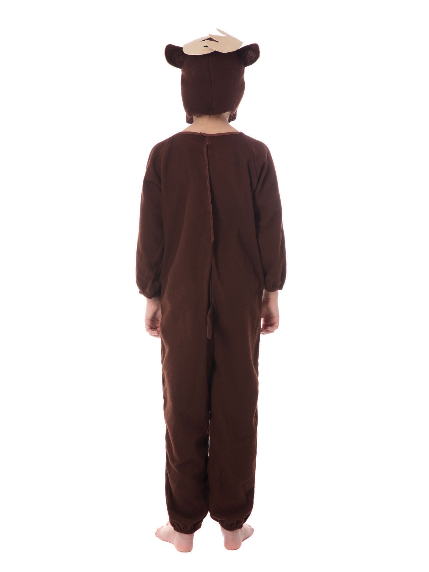Rubies Reindeer Kinderkostüm Unisex mit Overall und Head-Teil – Produktansicht