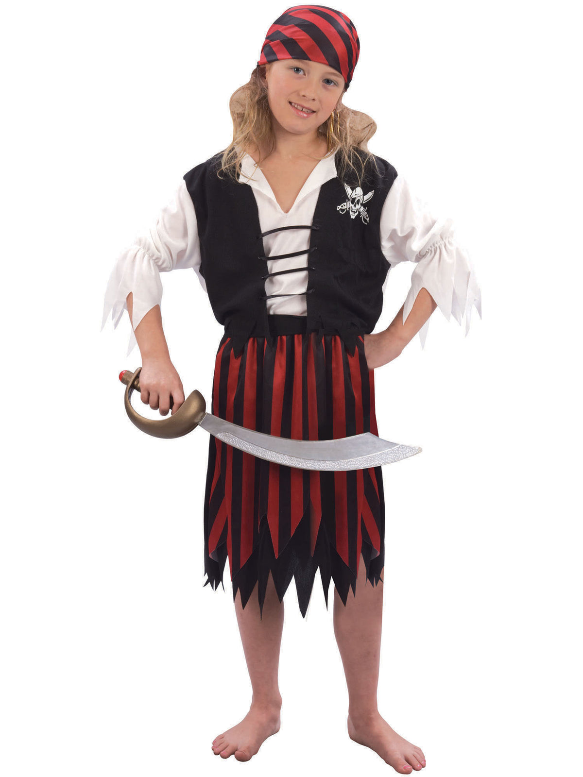 Rubies Pirate Girl Kinderkostüm für Mädchen