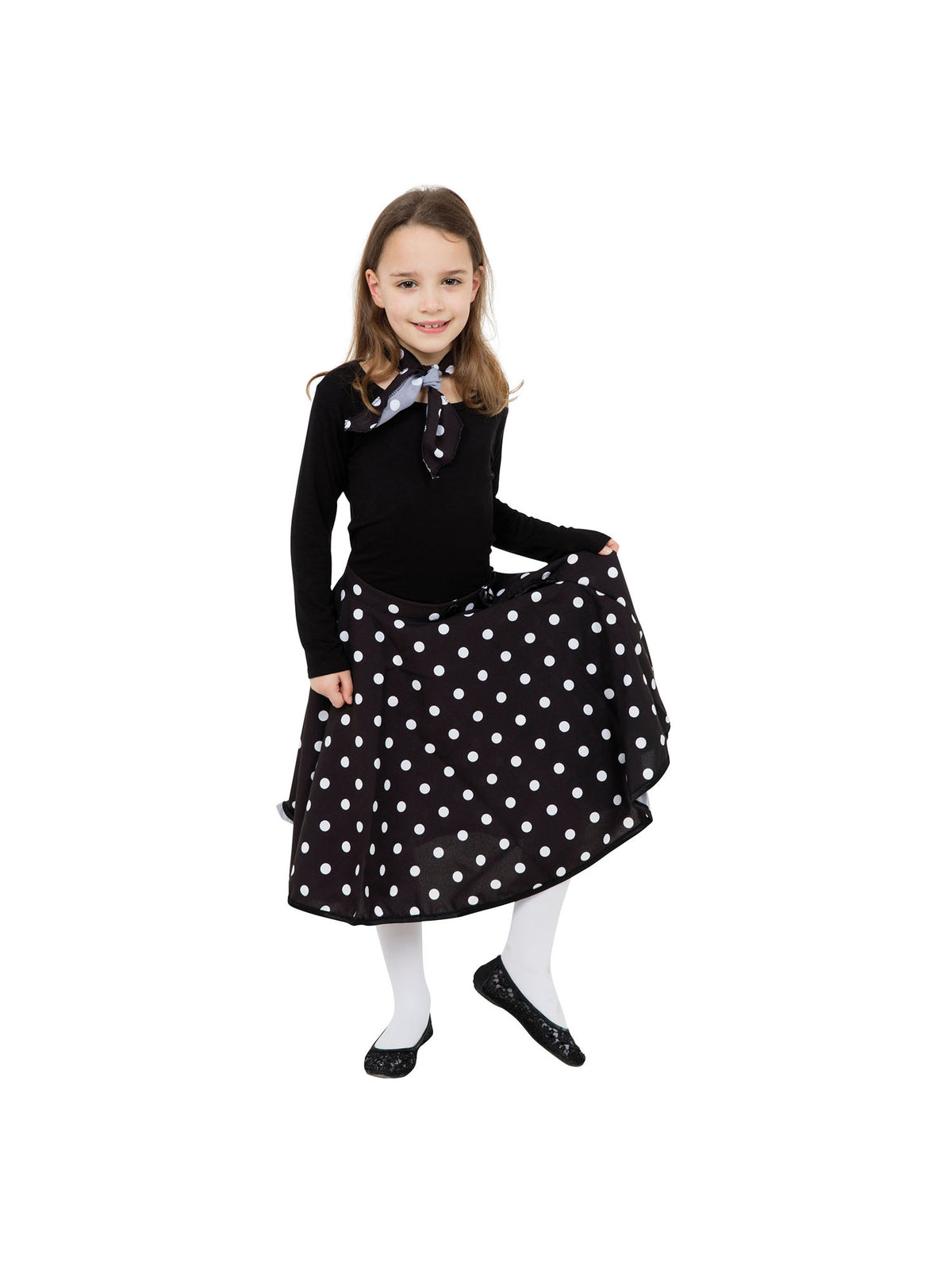 Rubies Generic Rock ‘n’ Roll Skirt Red Kinderkostüm für Mädchen