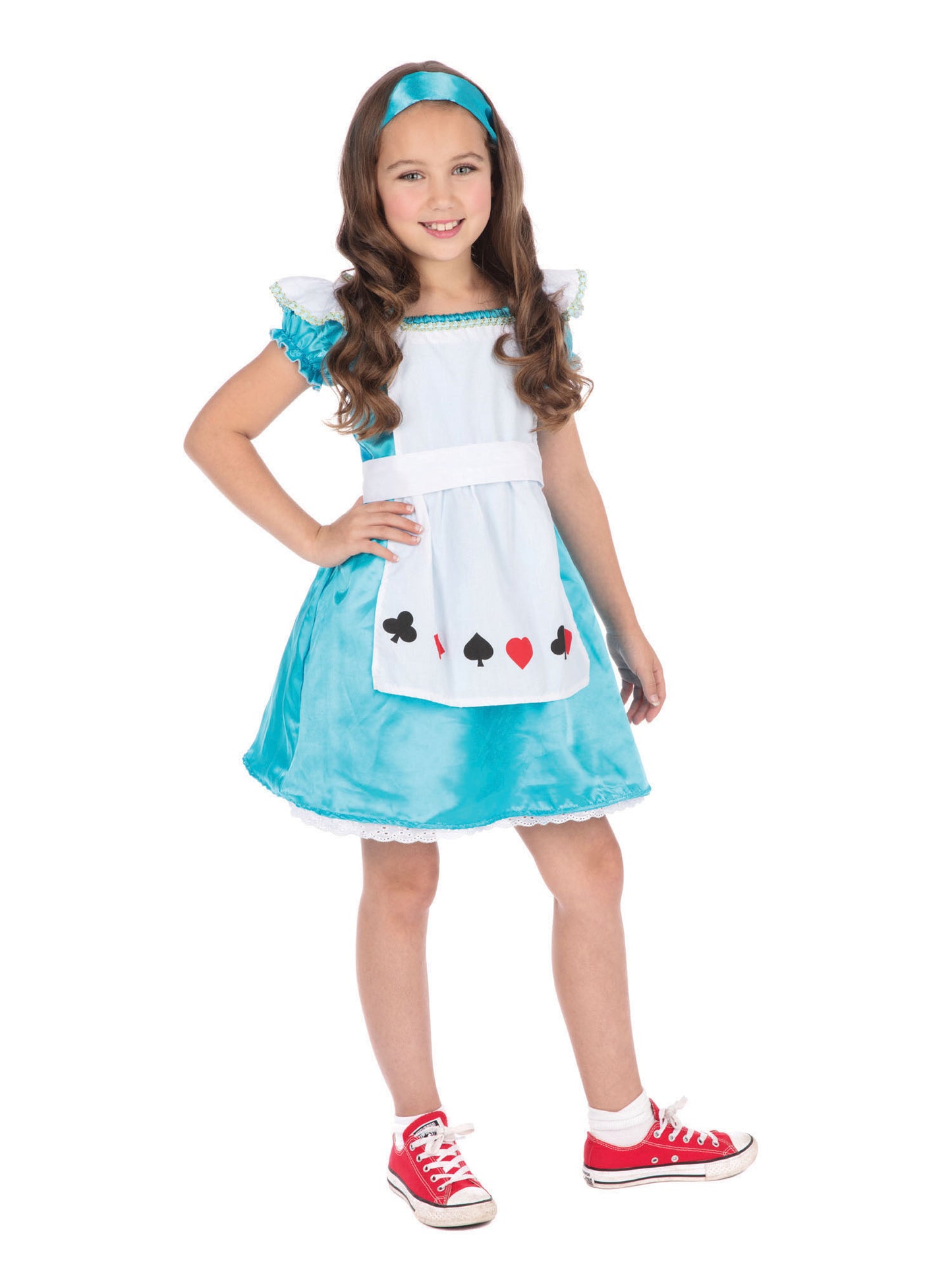 Rubies Alice Kinderkostüm für Mädchen mit Kleid Schürze und Stirnband – Produktansicht