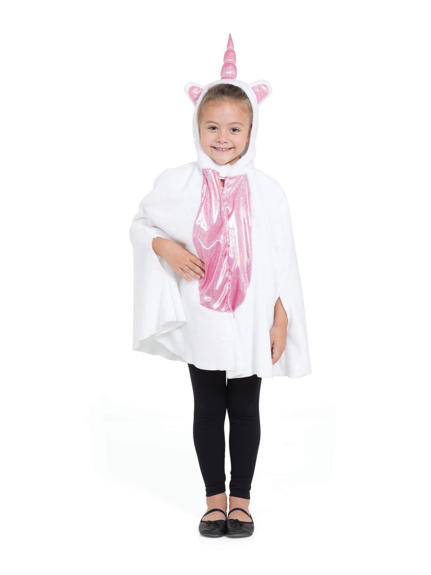 Rubies Unicorn Hoodie-Kinderkostüm für Mädchen mit Kapuze