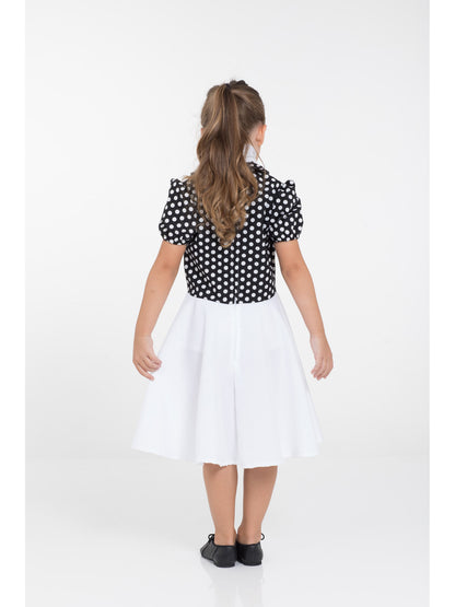 Rubies Poodle Dress Black/White Kinderkostüm für Mädchen