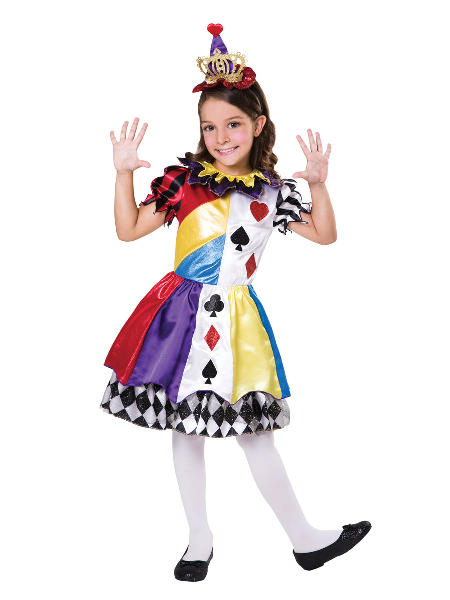 Rubies Clown Princess (S) Kinderkostüm für Mädchen