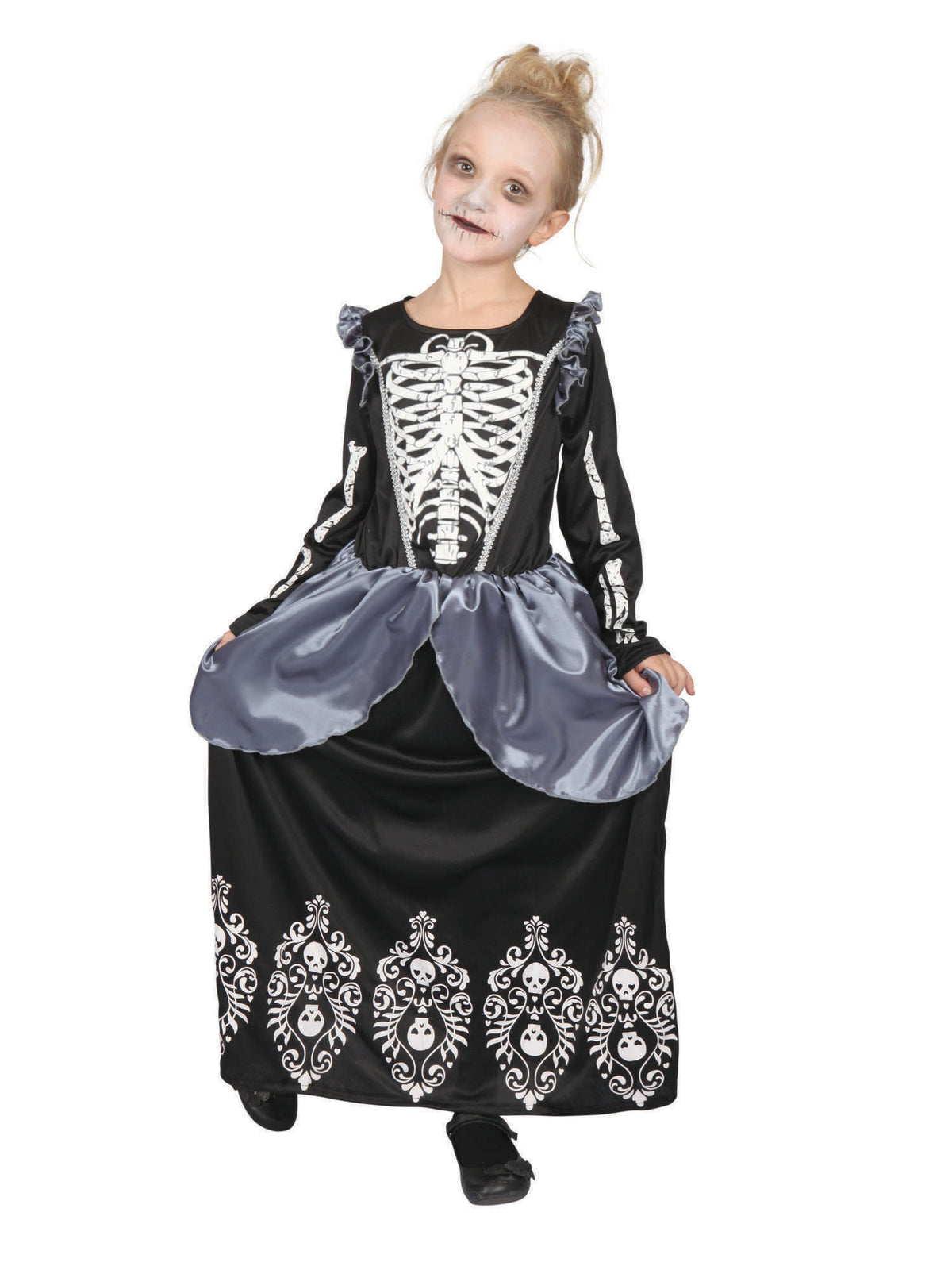 Rubies Skeleton Princess Kinderkostüm für Mädchen