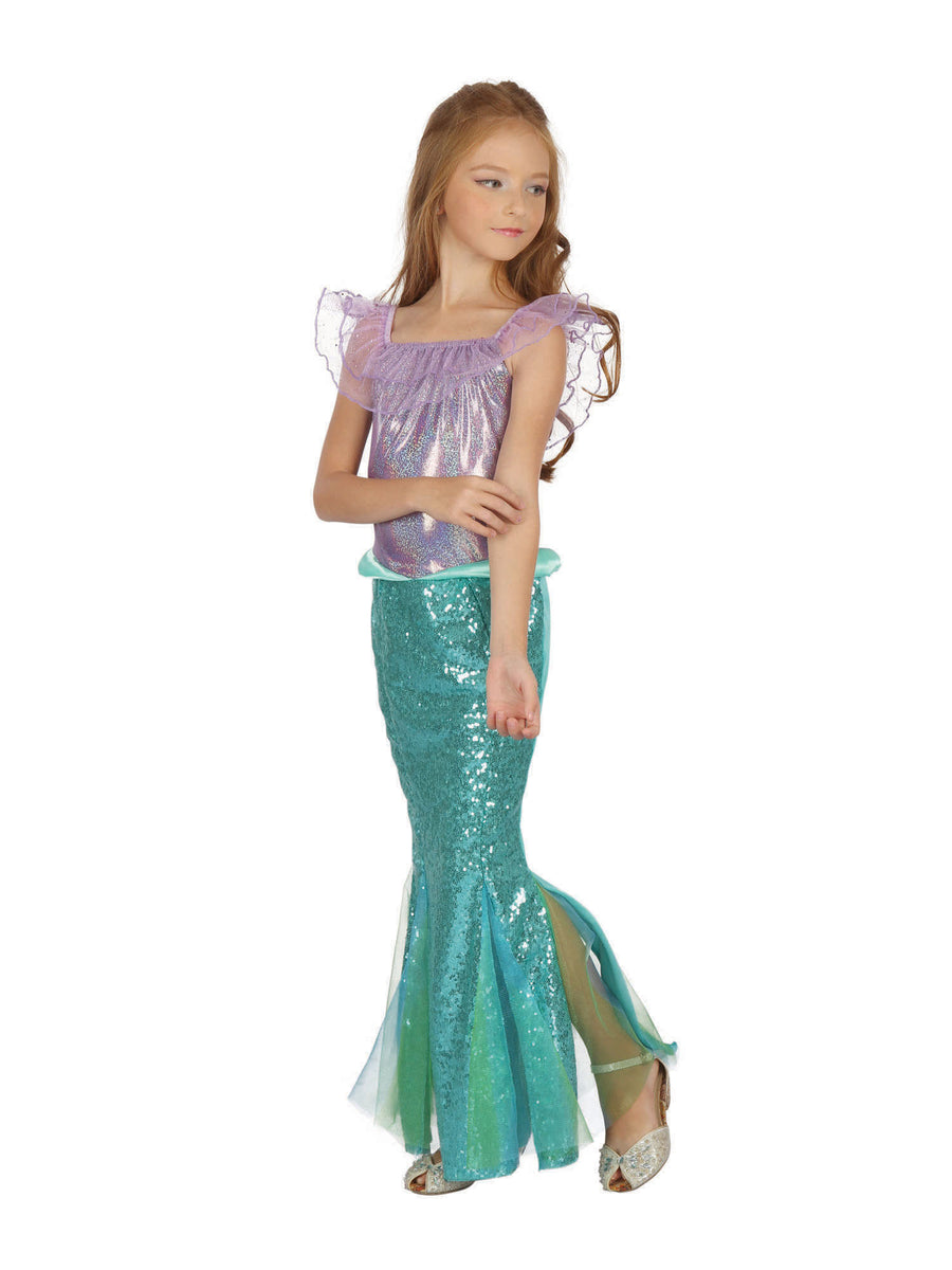 Rubies Mermaid Dress Kinderkostüm für Mädchen