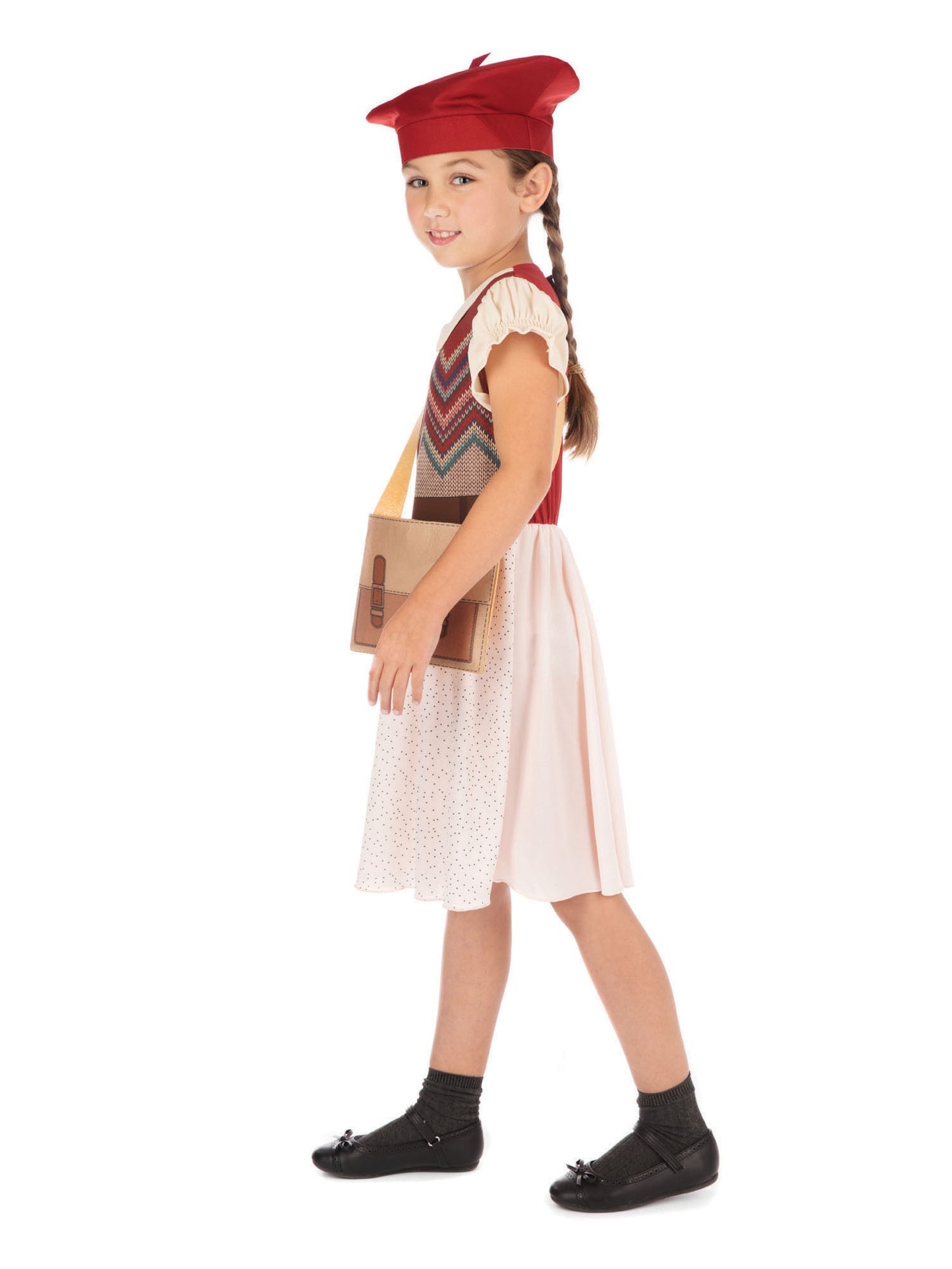 Rubies Evacuee Schoolgirl Kinderkostüm für Mädchen