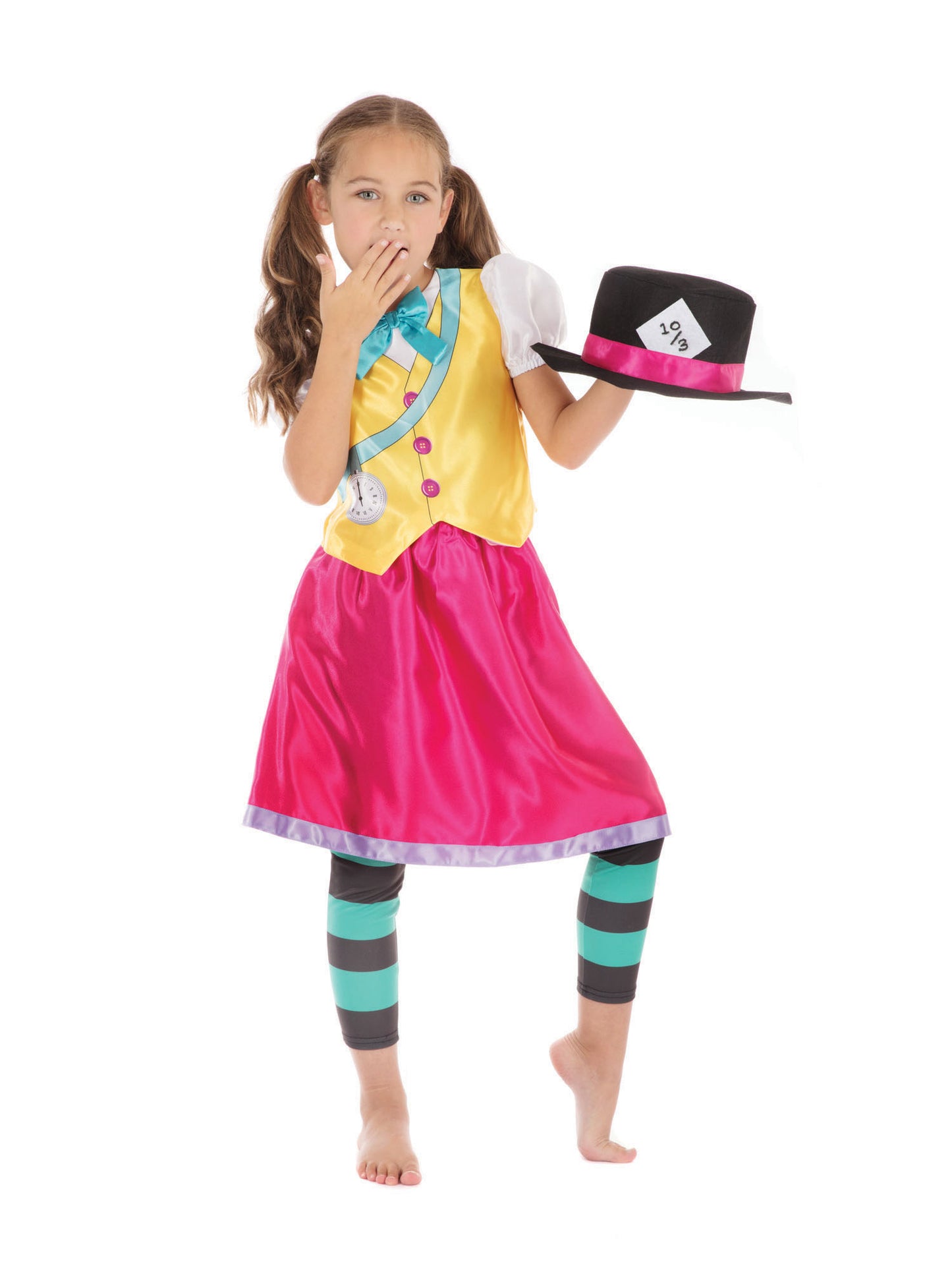 Rubies Mad Hatter Girl Kinderkostüm für Mädchen – Seitenansicht