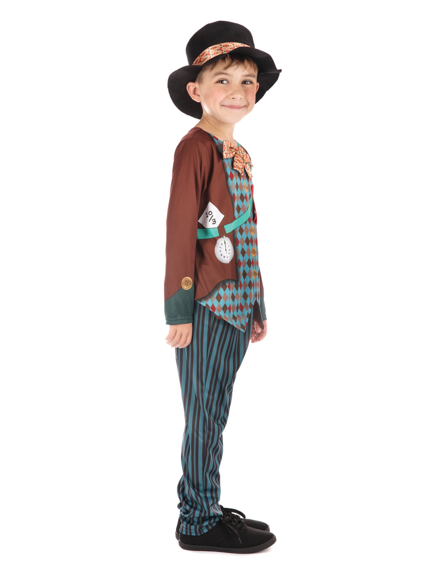 Rubies Mad Hatter Kinderkostüm für Jungen – Rückansicht
