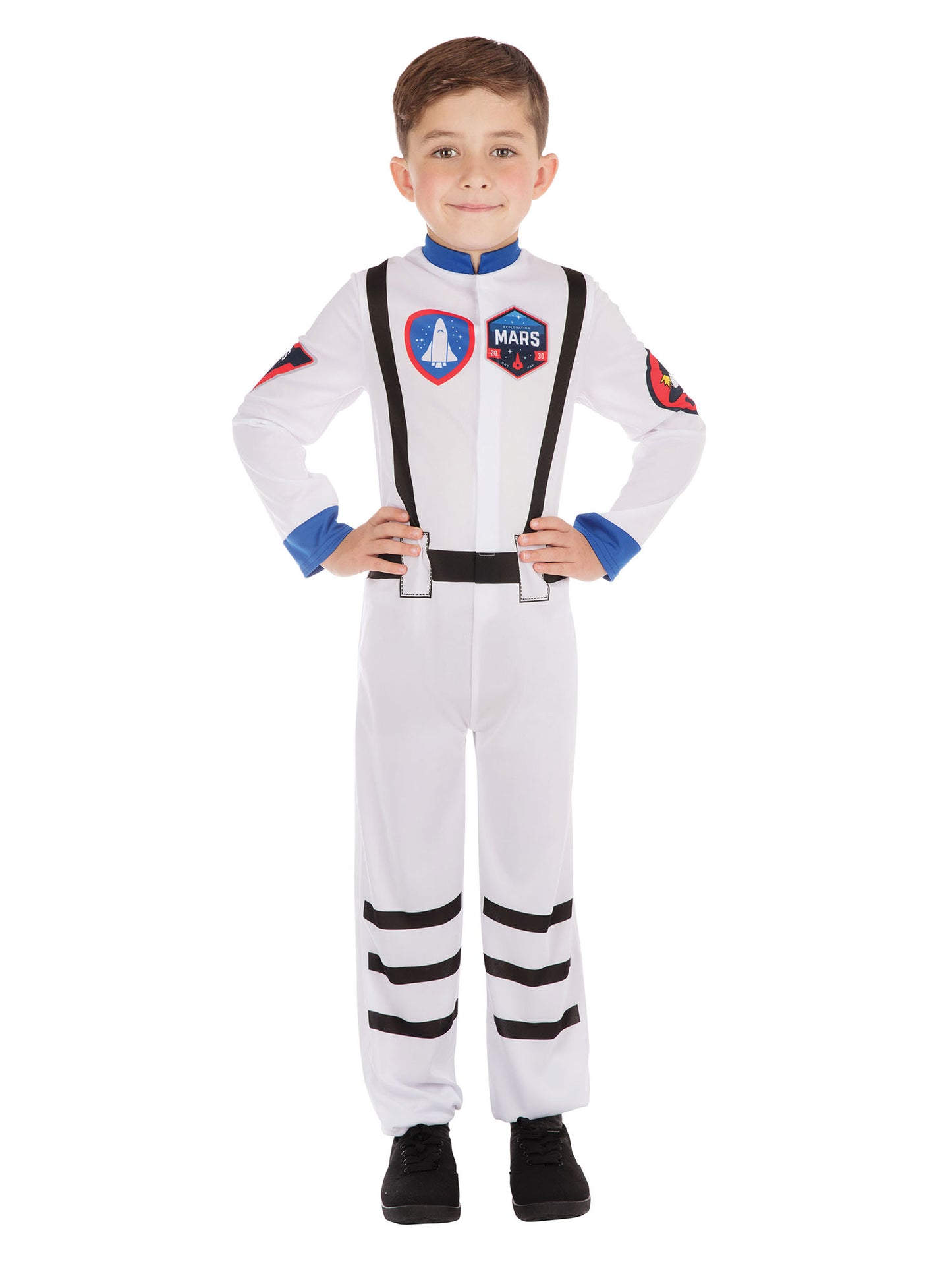 Rubies Astronaut Kinderkostüm für Jungen – Unisex-Overall – Produktansicht