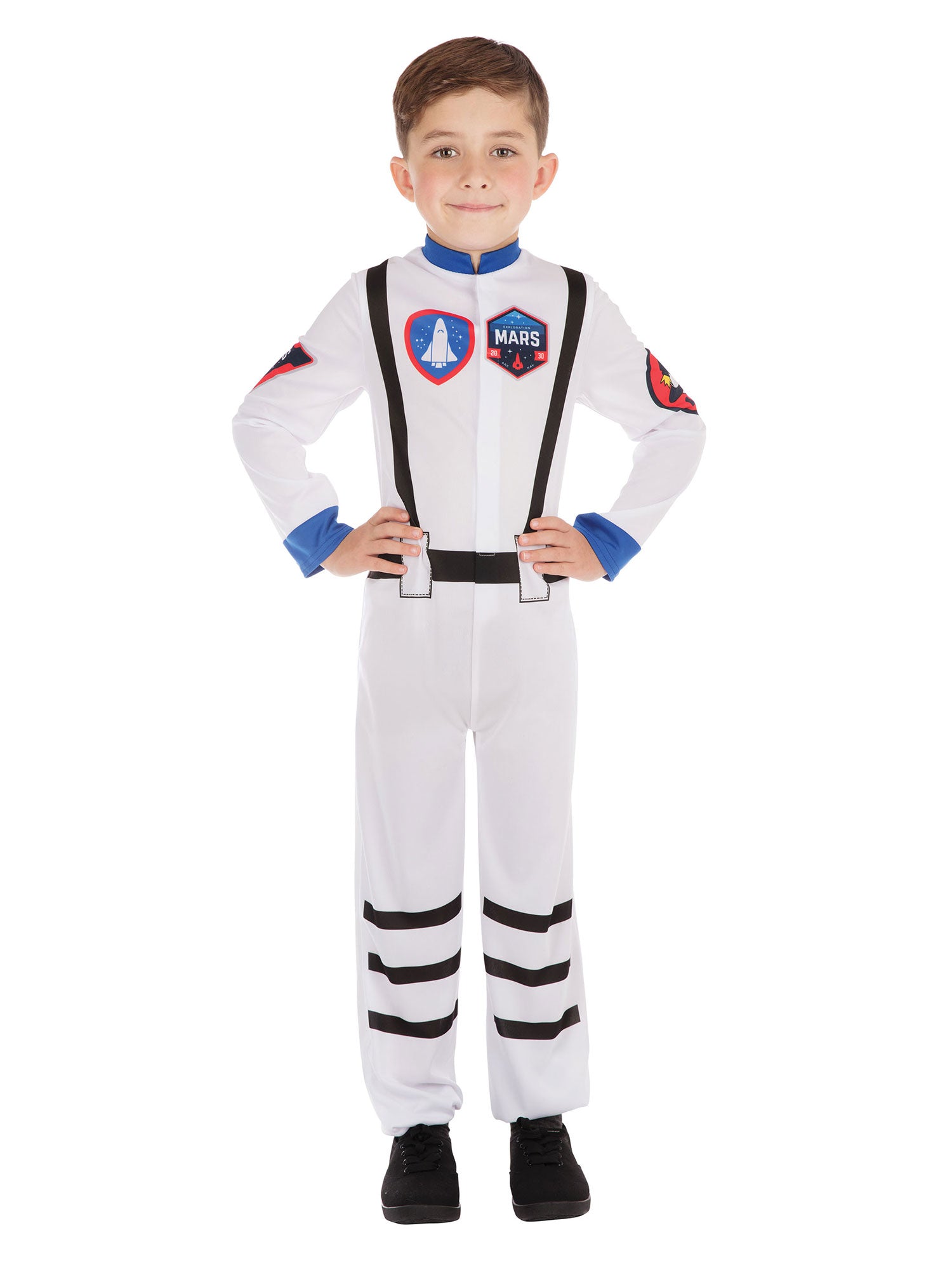 Rubies Astronautenkostüm für Kinder mit Unisex-Overall
