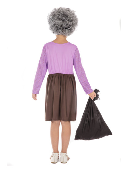Rubies Burglar Granny (M) Kinderkostüm für Mädchen