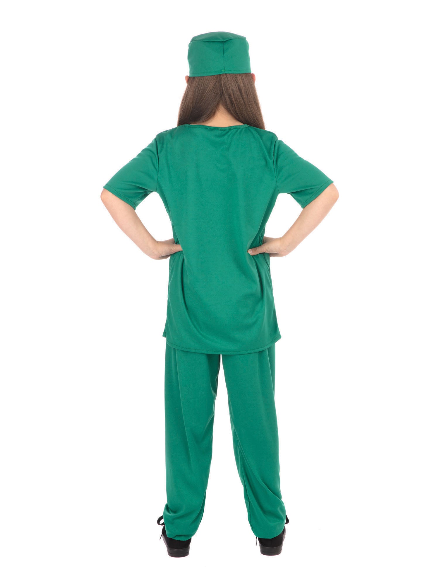 Rubies Tierarzt-Kinderkostüm unisex mit Top, Hose, Hut und Maske – Seitenansicht