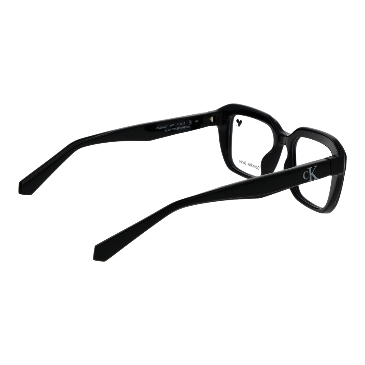Calvin Klein Eyewear CKJ24627 51001 Brille – Seitenansicht