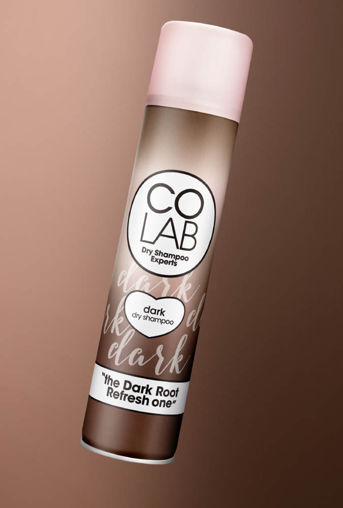 Colab Dark Dry Shampoo 200ml