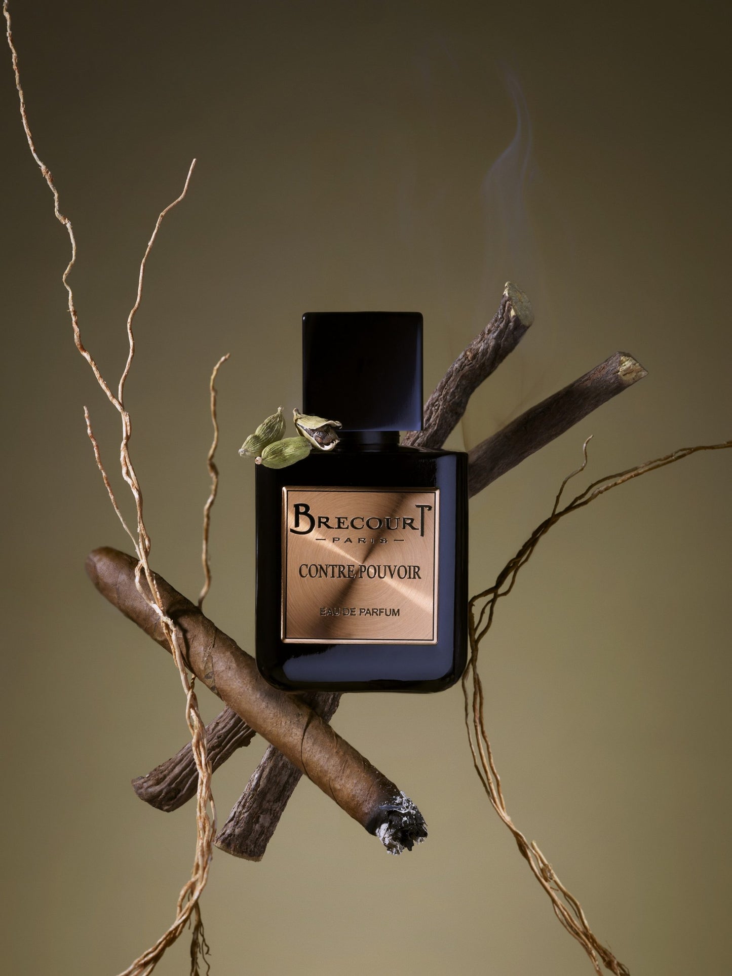BRECOURT BRECOURT Contre Pouvoir Eau de Parfum 100 ml mit 4 x 6 ml Reisegrößen Set Parfüm