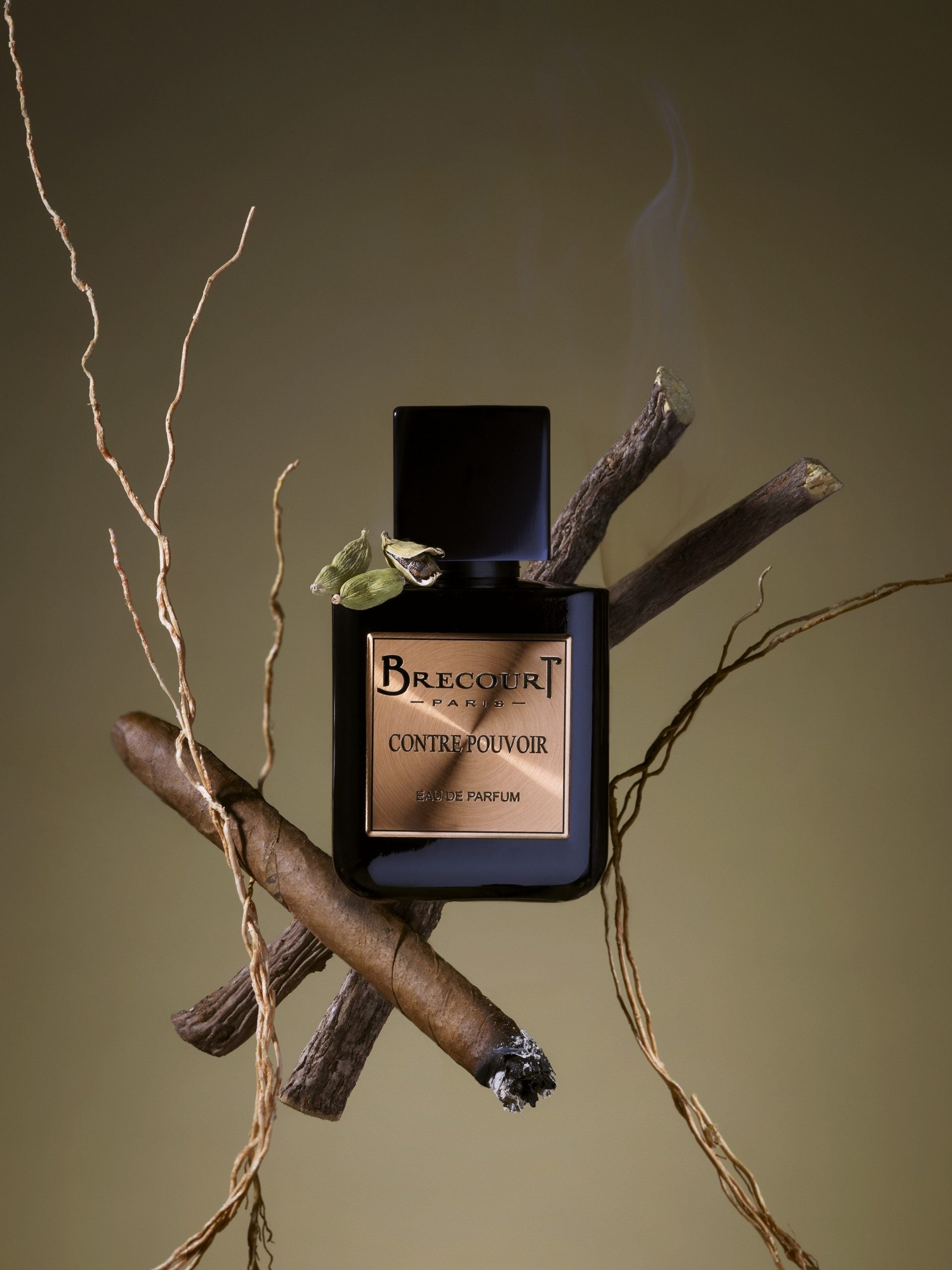 BRECOURT BRECOURT Contre Pouvoir Eau de Parfum 100 ml mit 4 x 6 ml Reisegrößen Set Parfüm