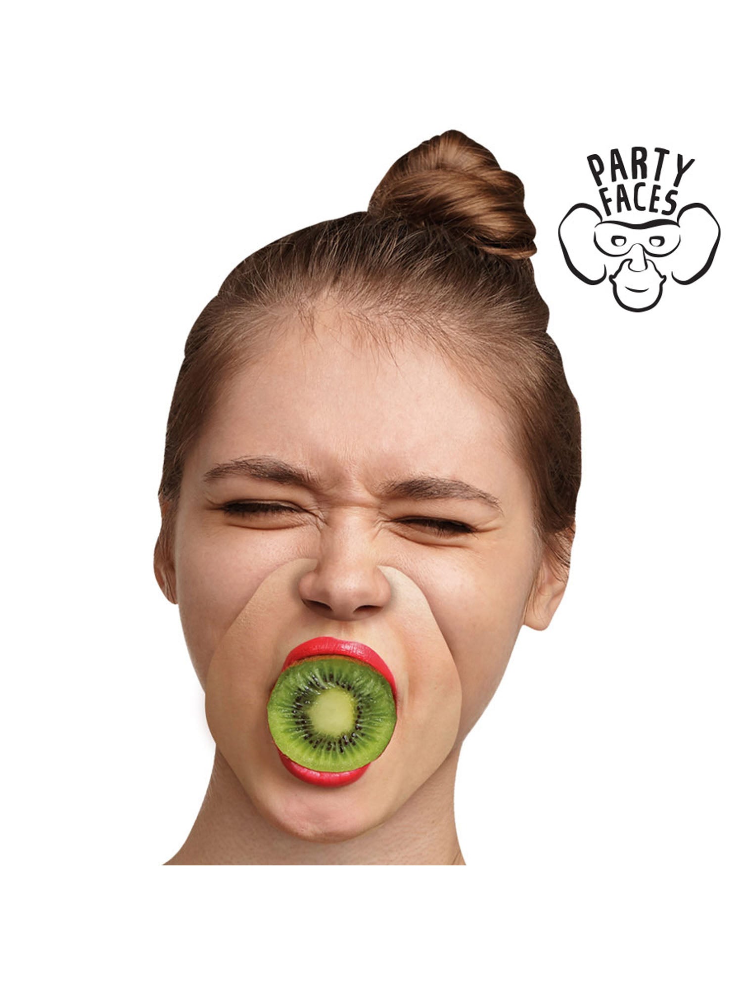Rubies Gob Full Chinless Wonders Cardboard Maske – Verpackung