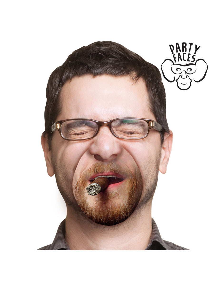 Rubies Hipster Chinless Wonders Maske – Produktansicht