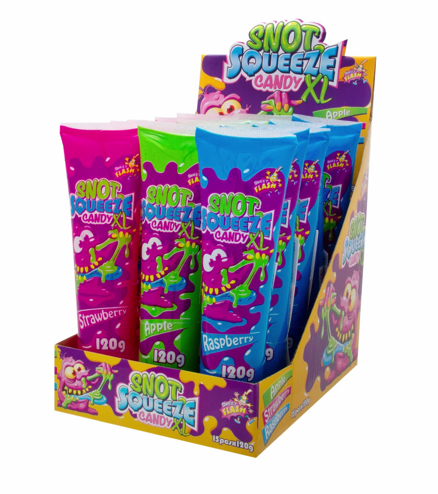 Warheads Candy Gel in der Tube XL 120 g Erdbeer Fruchtgummi