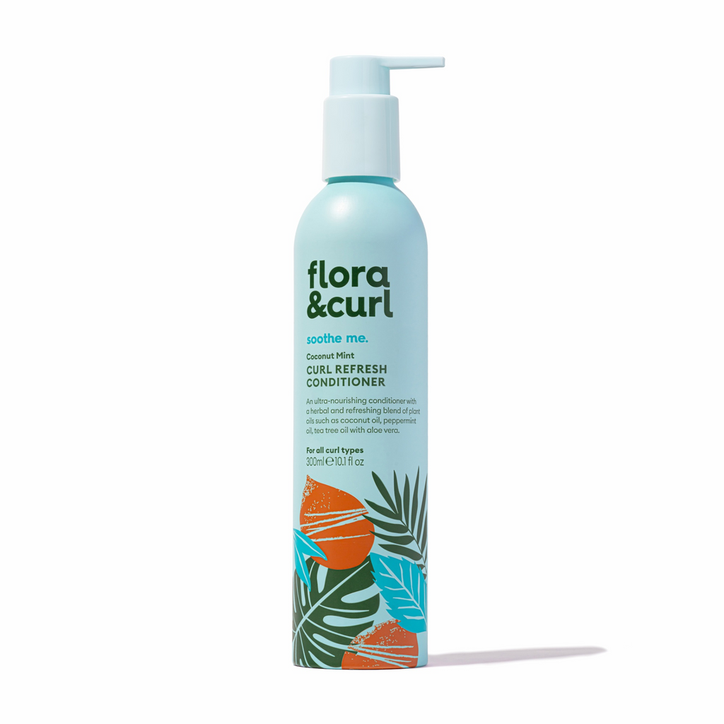 FLORA AND CURL FLORA AND CURL Soothe Me Coconut Mint Curls Refresher Conditioner 300 ml
